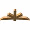 Ekena Millwork Alberta Rough Sawn Timber Gable Bracket, Western Red Cedar, 72"W x 33"H x 6"D x 6"F, 11/12 Pitch GBW072X33X0606ALB00RWR - alternate 5